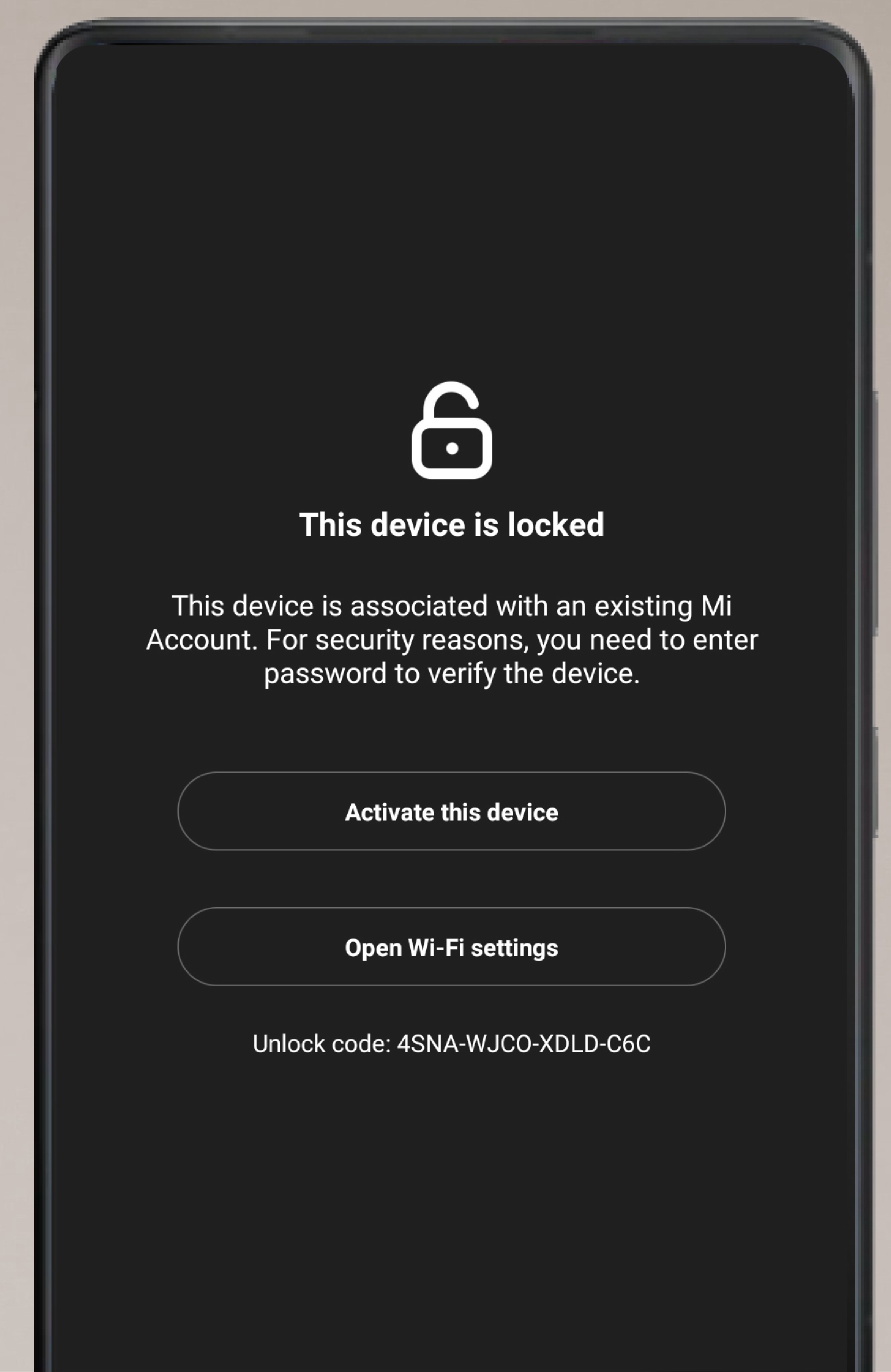 Xiaomi Cuenta Mi